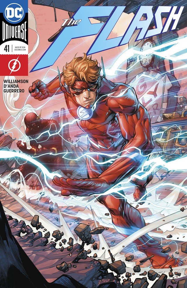 The Flash Wally West officially becomes the fastest person in the DC MULTI-UNIVERSITY 1